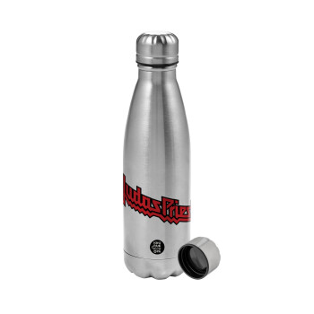 Judas Priest, Metallic water bottle, stainless steel, 750ml
