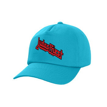 Judas Priest, Καπέλο παιδικό Baseball, 100% Βαμβακερό Twill, Γαλάζιο (ΒΑΜΒΑΚΕΡΟ, ΠΑΙΔΙΚΟ, UNISEX, ONE SIZE)