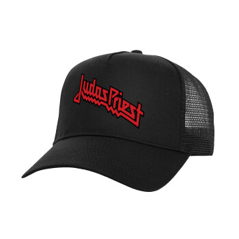 Judas Priest, Καπέλο Structured Trucker, Μαύρο, 100% βαμβακερό