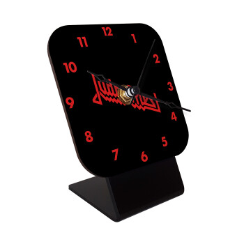 Judas Priest, Επιτραπέζιο ρολόι σε φυσικό ξύλο (10cm)