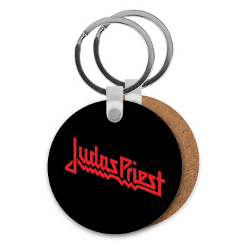 Judas Priest, Μπρελόκ Ξύλινο στρογγυλό MDF Φ5cm