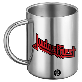 Judas Priest, Ανοξείδωτη Μεταλλική Κούπα 450ml - Διπλού Τοιχώματος