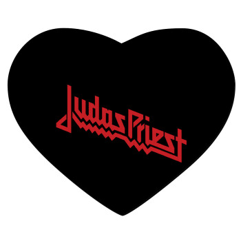 Judas Priest, Mousepad heart 23x20cm