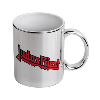 Judas Priest, Mug ceramic, silver mirror, 330ml