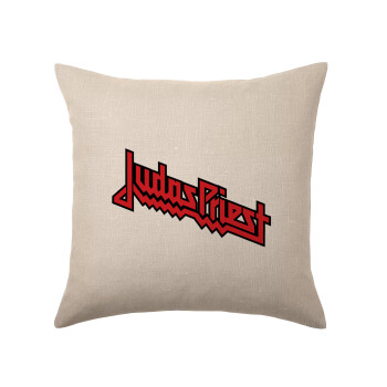 Judas Priest, Μαξιλάρι καναπέ ΛΙΝΟ 40x40cm περιέχεται το  γέμισμα