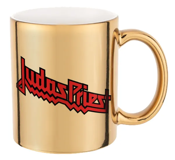 Judas Priest — Mug ceramic, gold mirror, 330ml