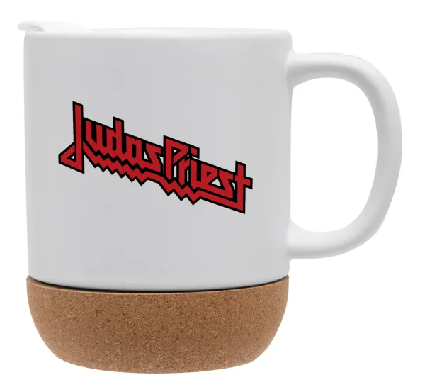 Judas Priest — Κούπα, κεραμική με βάση φελού και καπάκι (ΜΑΤ), 330ml