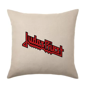 Judas Priest, Μαξιλάρι καναπέ ΛΙΝΟ 40x40cm περιέχεται το  γέμισμα