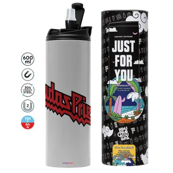 Judas Priest, Tumbler stainless steel GREY 600ml