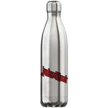 Judas Priest, Μεταλλικό παγούρι θερμός Inox (Stainless steel), διπλού τοιχώματος, 750ml