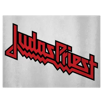 Judas Priest, Επιφάνεια κοπής γυάλινη (38x28cm)