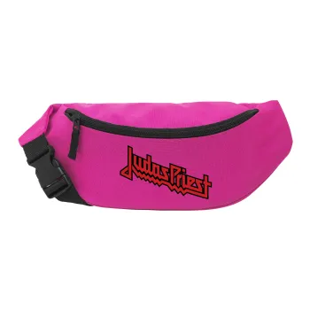 Judas Priest, Unisex waist bag (banana) in PINK color with 2 pockets