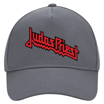 Judas Priest, Καπέλο Ενηλίκων Ultimate Γκρι, (100% ΒΑΜΒΑΚΕΡΟ DRILL, ΕΝΗΛΙΚΩΝ, UNISEX, ONE SIZE)
