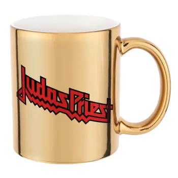 Judas Priest, Mug ceramic, gold mirror, 330ml