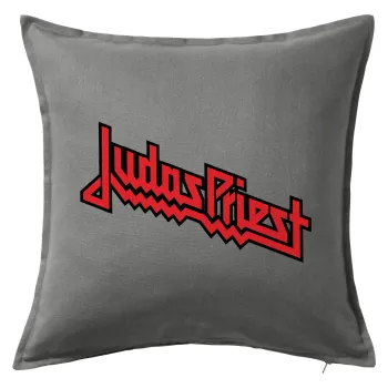 Judas Priest, Sofa cushion Grey 50x50cm includes filling
