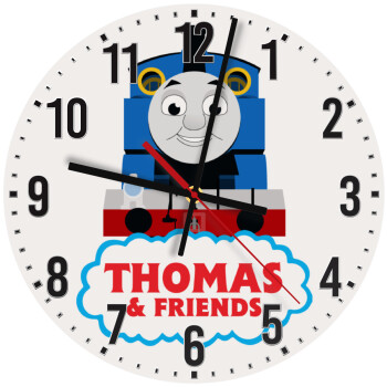 Τόμας το τρενάκι, Ρολόι τοίχου ξύλινο (30cm)
