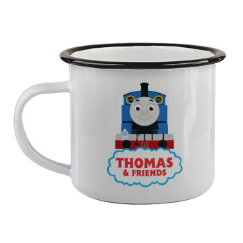 Τόμας το τρενάκι, Κούπα εμαγιέ με μαύρο χείλος 360ml