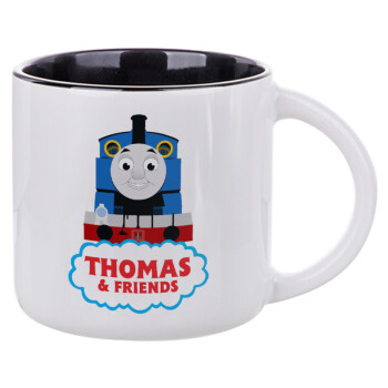 Τόμας το τρενάκι, Κούπα κεραμική 400ml Λευκή/Μαύρη