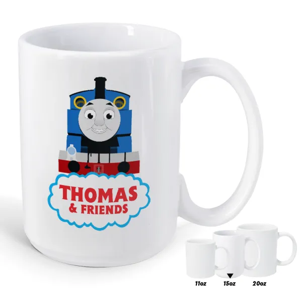 Τόμας το τρενάκι — Mega mug, ceramic, 450ml