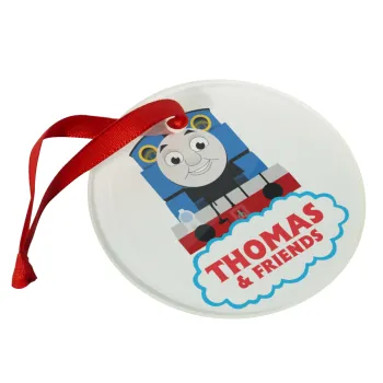 Τόμας το τρενάκι, Christmas ornament glass 9cm