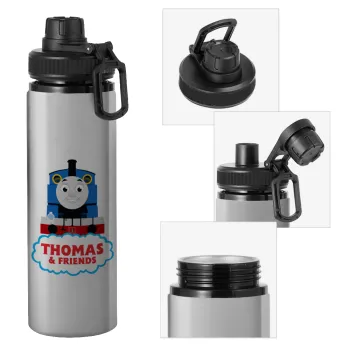 Τόμας το τρενάκι, Metallic water bottle with safety cap, 850ml aluminum