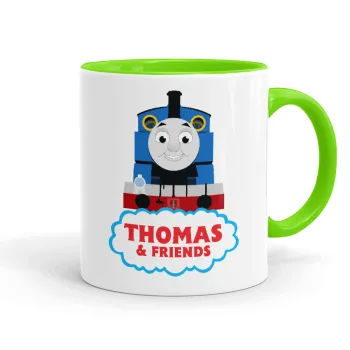 Τόμας το τρενάκι, Κούπα χρωματιστή βεραμάν, κεραμική, 330ml