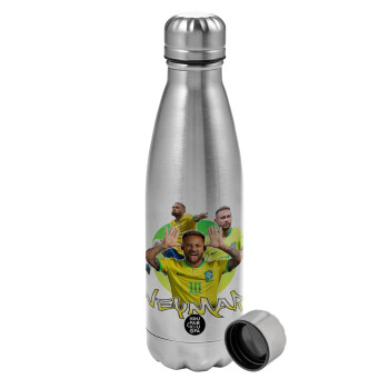 Neymar JR, Μεταλλικό παγούρι νερού, ανοξείδωτο ατσάλι, 750ml