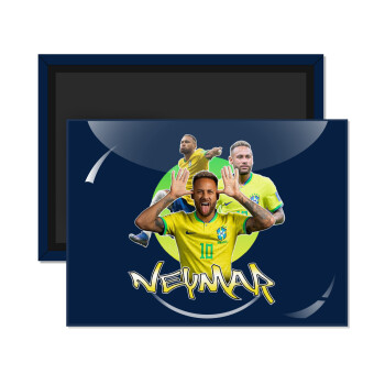 Neymar JR, Ορθογώνιο μαγνητάκι ψυγείου διάστασης 9x6cm
