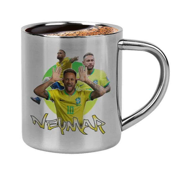 Neymar JR — Κουπάκι μεταλλικό διπλού τοιχώματος για espresso (220ml)