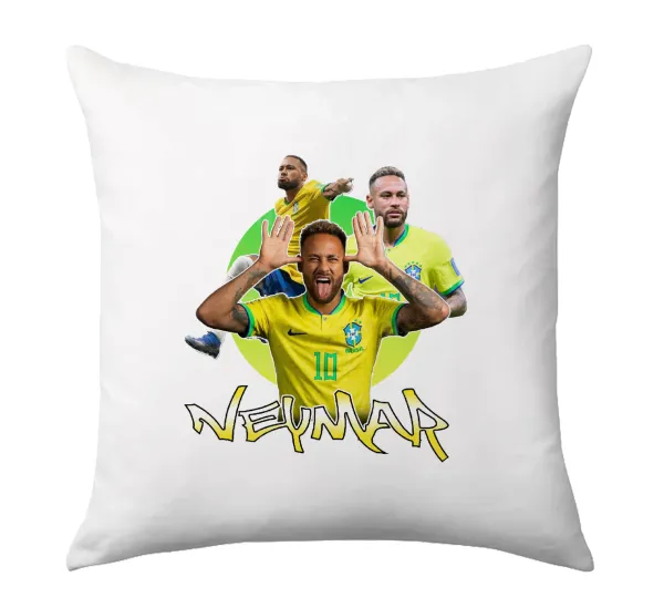 Neymar JR — Μαξιλάρι καναπέ 40x40cm περιέχεται το  γέμισμα