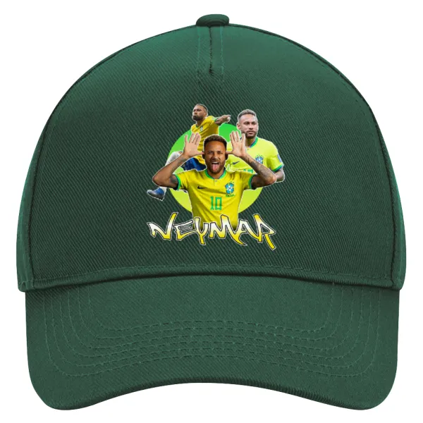 Neymar JR — Καπέλο Ενηλίκων Ultimate ΠΡΑΣΙΝΟ, (100% ΒΑΜΒΑΚΕΡΟ DRILL, ΕΝΗΛΙΚΩΝ, UNISEX, ONE SIZE)
