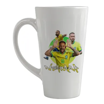 Neymar JR, Κούπα κωνική Latte Μεγάλη, κεραμική, 450ml