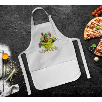 Neymar JR, Ποδιά Σεφ Ολόσωμη Παιδική (με ρυθμιστικά και 2 τσέπες)