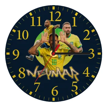 Neymar JR, Ρολόι τοίχου ξύλινο plywood (20cm)