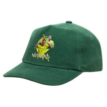 Neymar JR, Children's Baseball Cap, 100% Cotton Drill, GREEN (COTTON, CHILDREN'S, ONE SIZE)