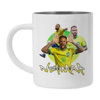 Neymar JR, Mug Stainless steel double wall 300ml