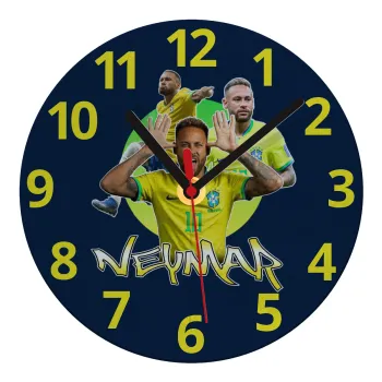 Neymar JR, Ρολόι τοίχου γυάλινο (20cm)