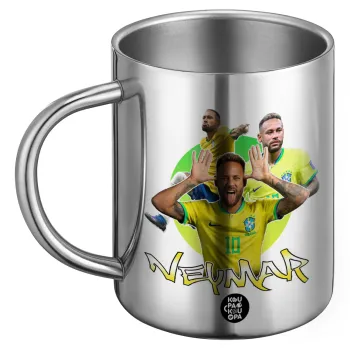 Neymar JR, BIG Mug Stainless steel double wall (450ml)