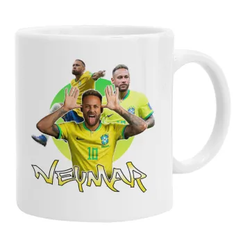 Neymar JR, Ceramic coffee mug, 330ml