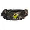Unisex τσαντάκι μέσης (μπανάνα) χρώματος παραλλαγή Jungle με 2 τσέπες