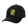 Child's Baseball Cap, 100% Cotton, Black