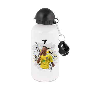 Neymar JR, Μεταλλικό παγούρι νερού, Λευκό, αλουμινίου 500ml