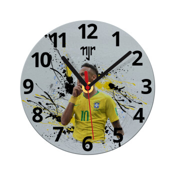 Neymar JR, Ρολόι τοίχου γυάλινο (20cm)