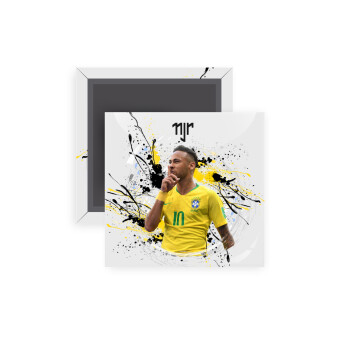 Neymar JR, Μαγνητάκι ψυγείου τετράγωνο διάστασης 5x5cm