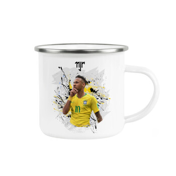 Neymar JR, Κούπα Μεταλλική εμαγιέ λευκη 360ml