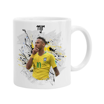 Neymar JR, Ceramic coffee mug, 330ml (1pcs)