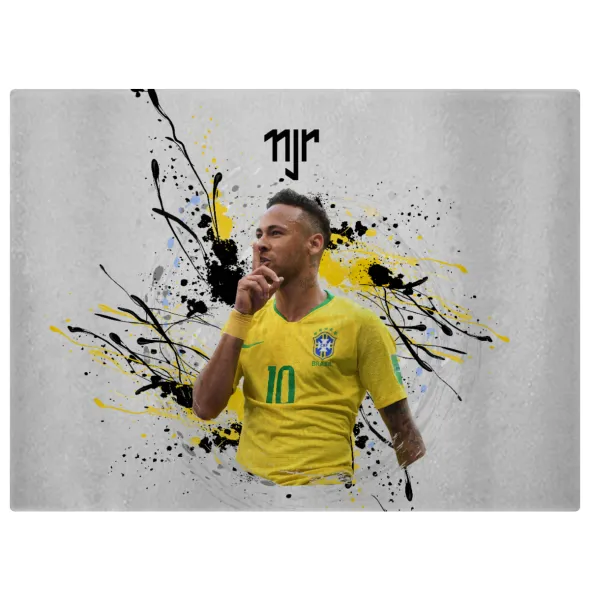 Neymar JR — Επιφάνεια κοπής γυάλινη (38x28cm)