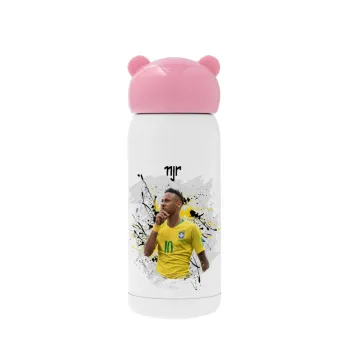 Neymar JR, Pink stainless steel thermal flask, 320ml