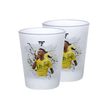 Neymar JR, Σφηνοπότηρα γυάλινα 45ml του πάγου (2 τεμάχια)