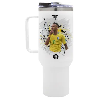 Neymar JR, Mega Tumbler με καπάκι, διπλού τοιχώματος (θερμό) 1,2L